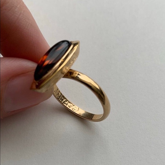 VINTAGE MINT CONDITION SIGNED MARBLED AMBER SARAH - Picture 3 of 5